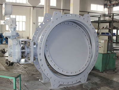 Double Flange Double Eccentric Butterfly Valve