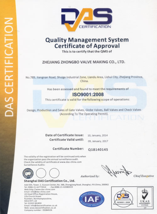 ISO 9001 Certification